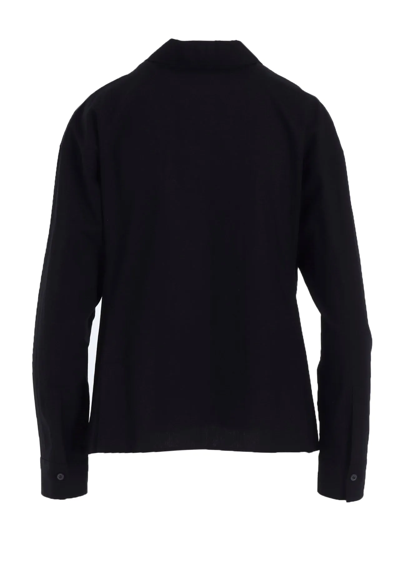 COTTON BROAD PANELED SHORT BLOUSE sold by Yohji Yamamoto product image thumbnail 3