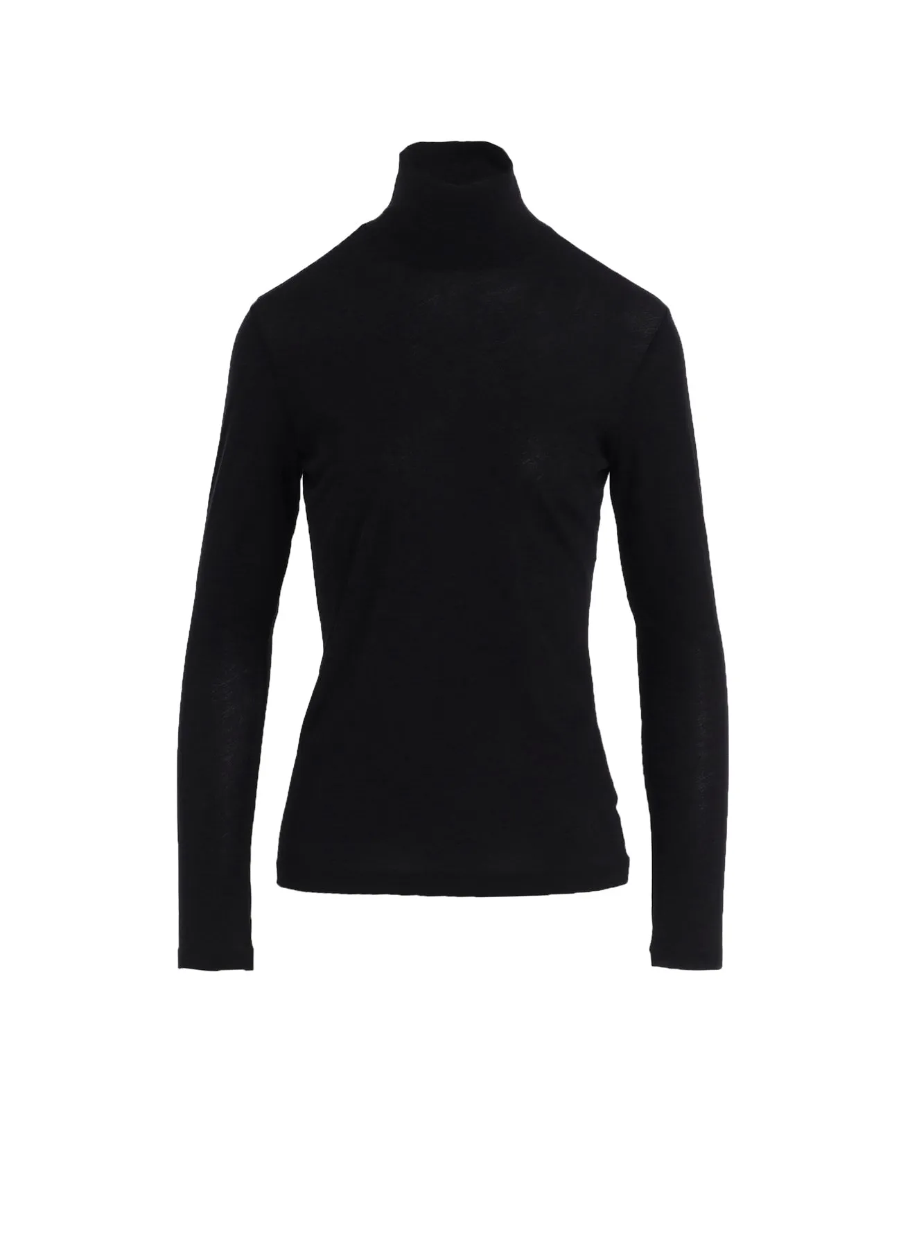 HIGH TWISTED JERSEY LONG SLV TURTLE NECK PO sold by Yohji Yamamoto