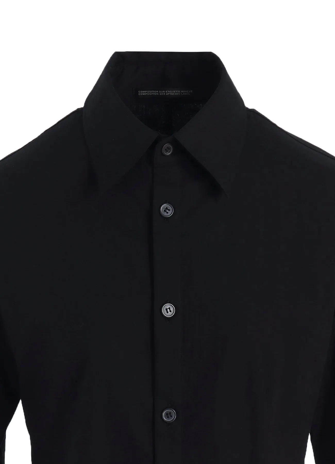 COTTON BROAD L DRAPED BLOUSE sold by Yohji Yamamoto product image thumbnail 5