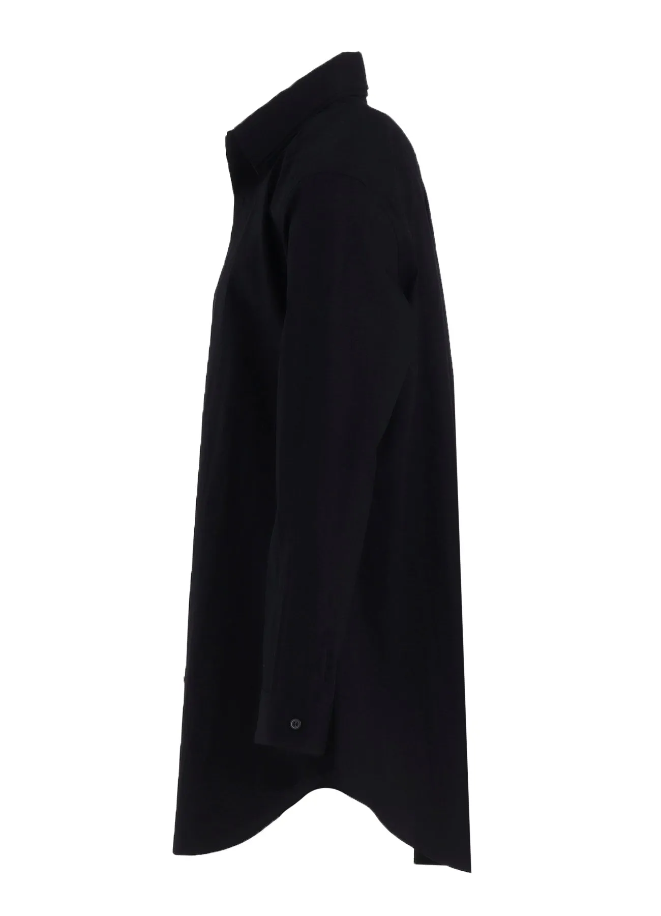 COTTON BROAD F DOUBLE LAYERED BLOUSE sold by Yohji Yamamoto product image thumbnail 3