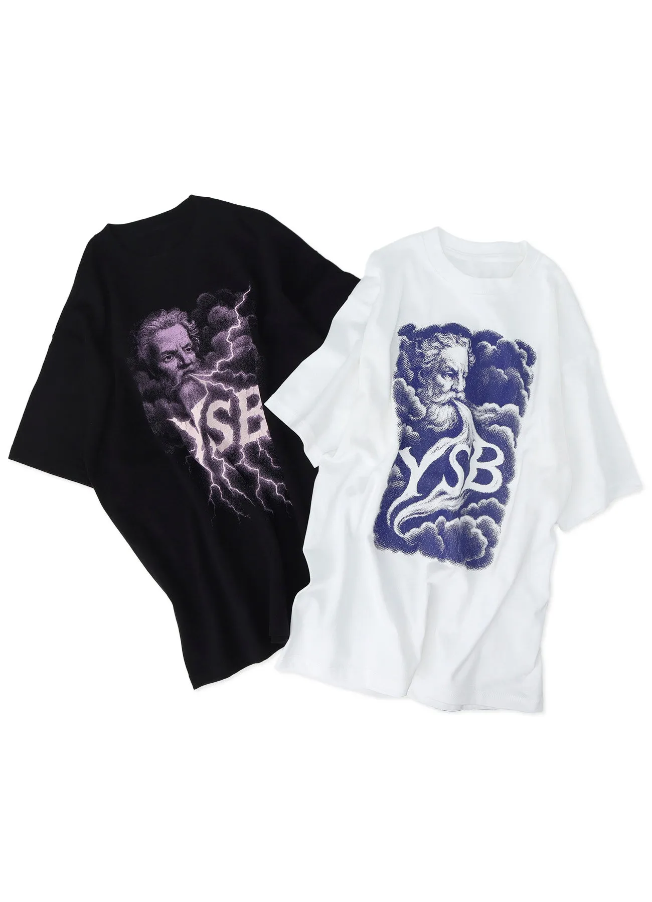 WIND PRINT T sold by Yohji Yamamoto product image thumbnail 5