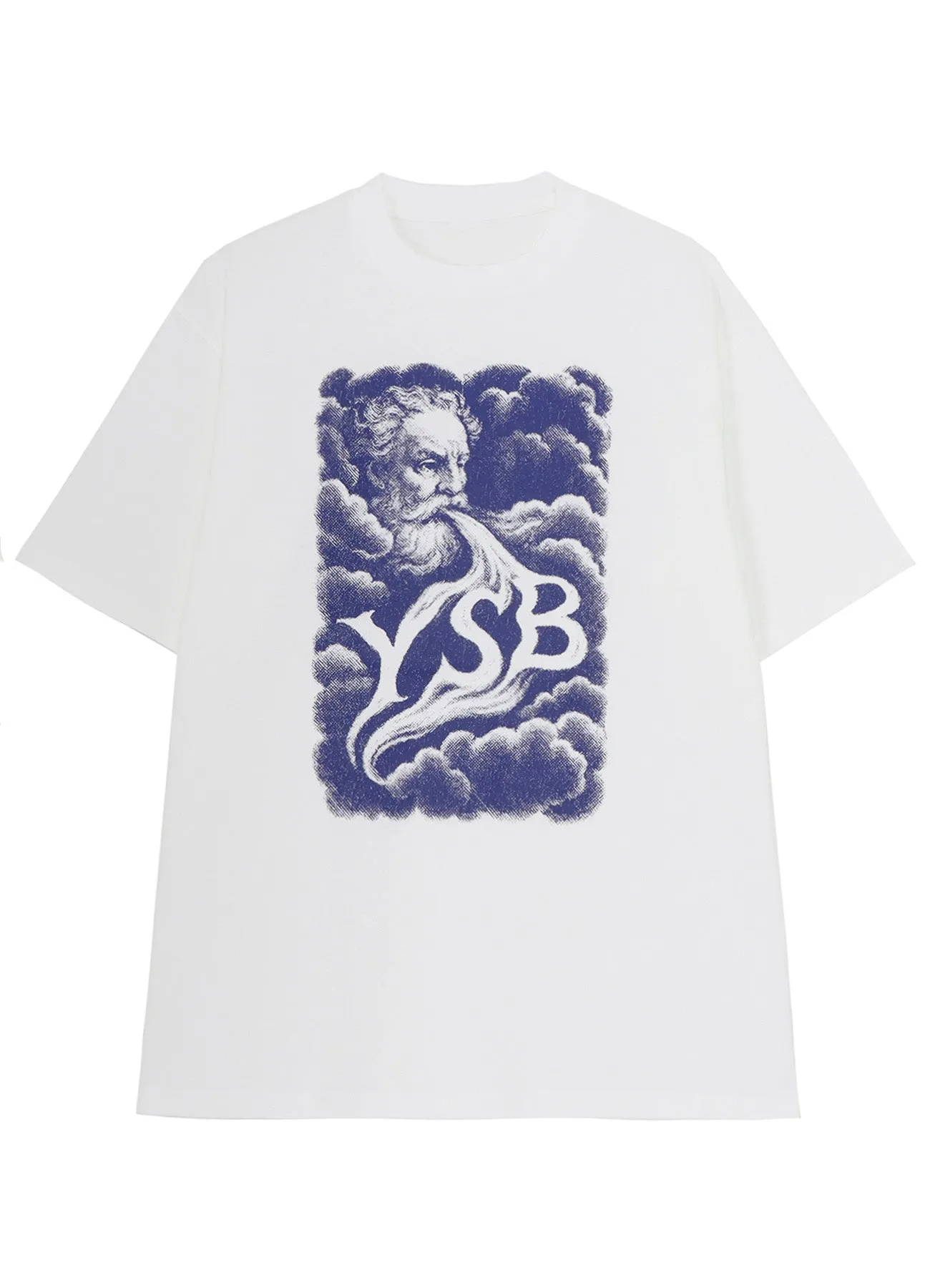 WIND PRINT T sold by Yohji Yamamoto product image thumbnail 2