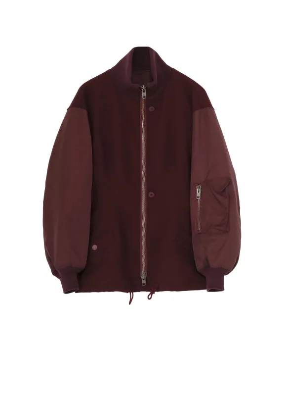 1/18 FLANNEL DARTS BOMBER JAKCET sold by Yohji Yamamoto