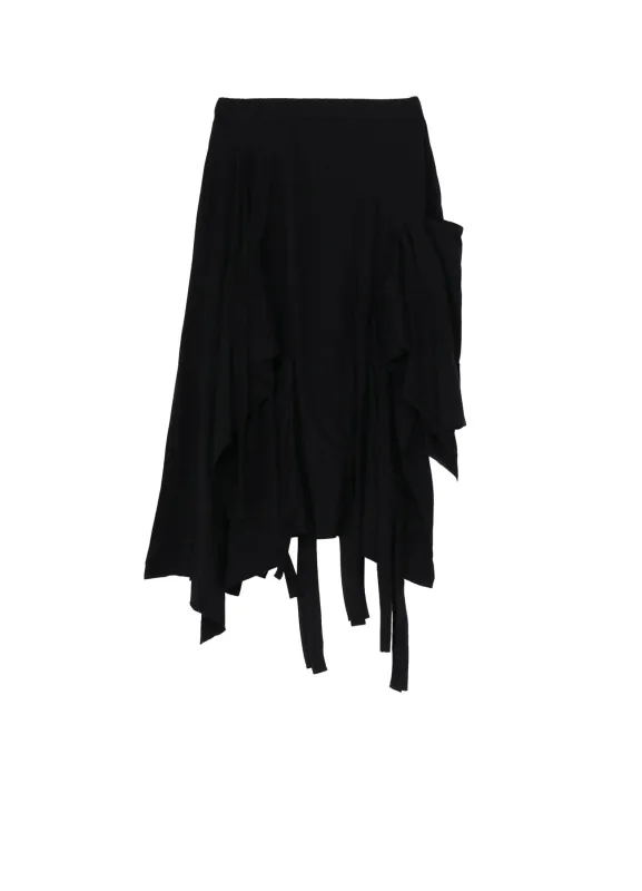 SUPIMA SINGLE JERSEY STRAPPY SKIRT sold by Yohji Yamamoto