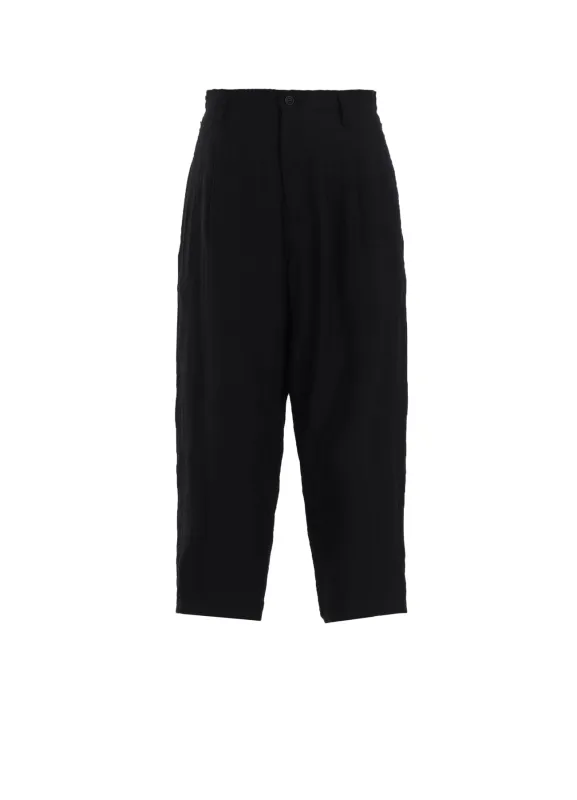 RAMIE TWILL CROPPED PANTS sold by Yohji Yamamoto