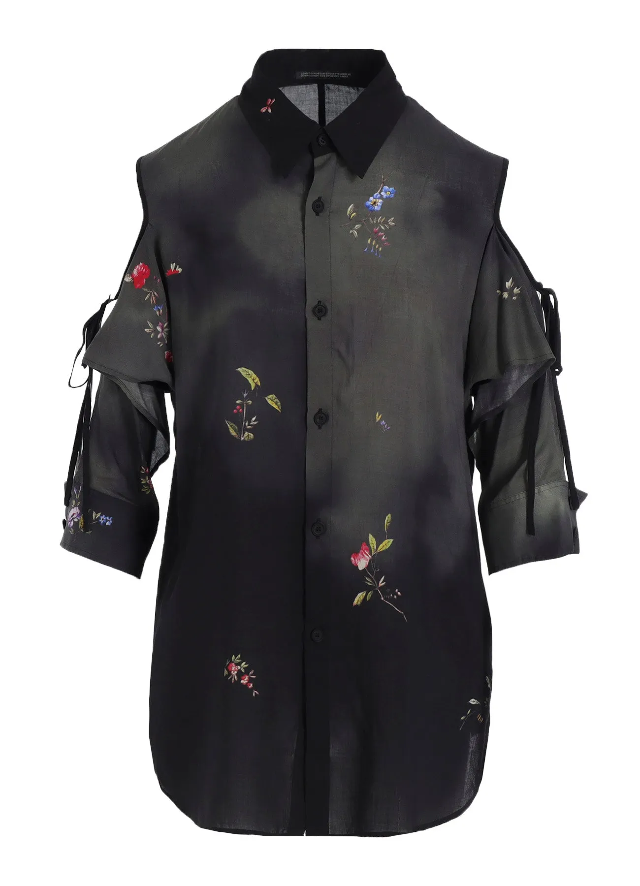 82 MODAL PT O SHOULDER BLOUSE sold by Yohji Yamamoto product image thumbnail 2