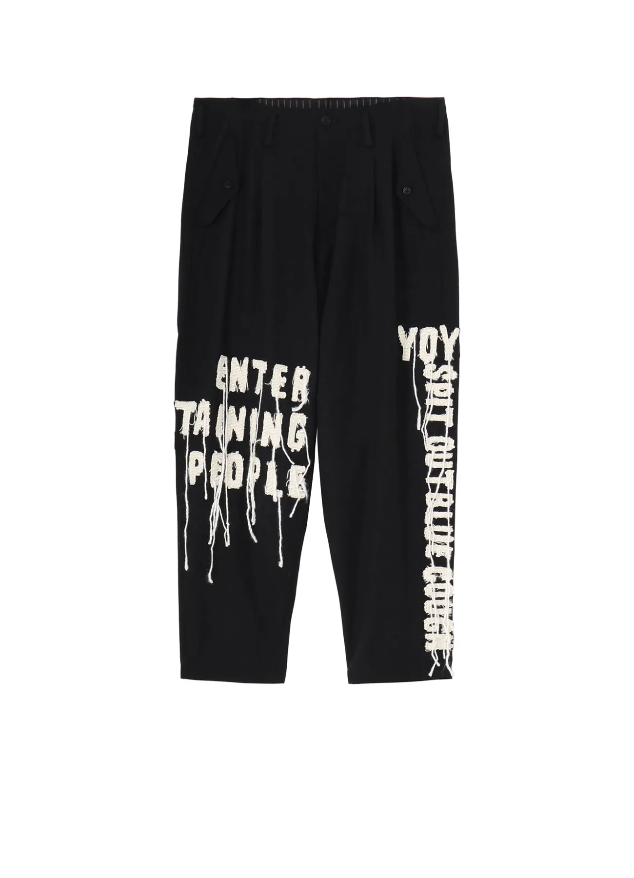 FLAP POCKET PANTS sold by Yohji Yamamoto