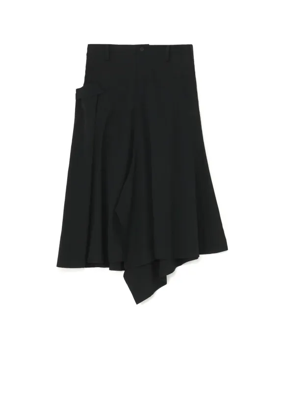 GABARDINE FLAP SKIRTS sold by Yohji Yamamoto
