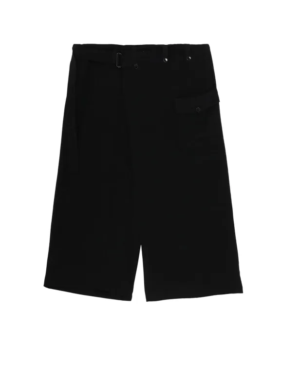 CREPE DE CHINE WRAP SKIRT PANTS sold by Yohji Yamamoto