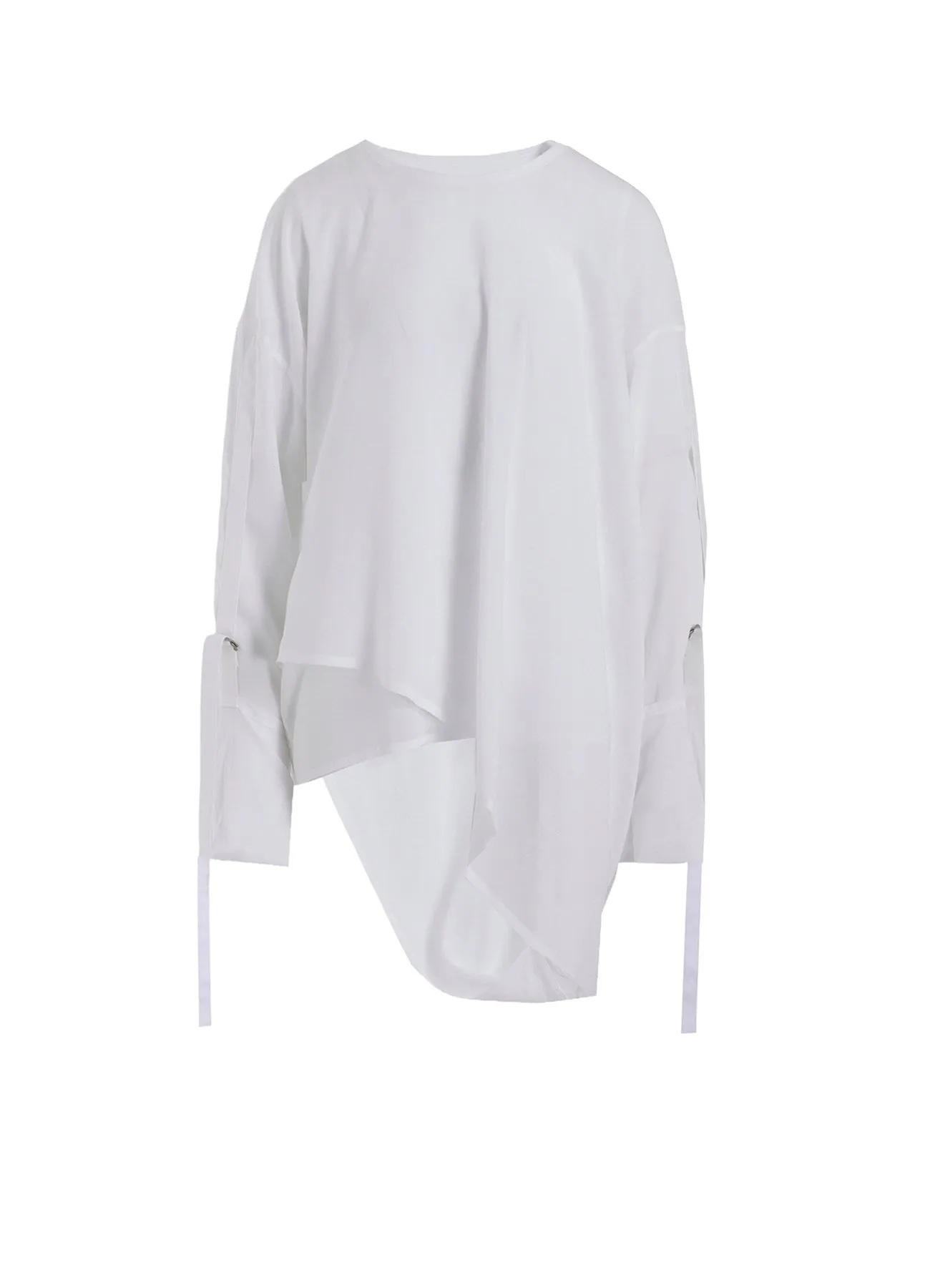 SOFT LAWN BLOUSE WITH D-RINGS sold by Yohji Yamamoto