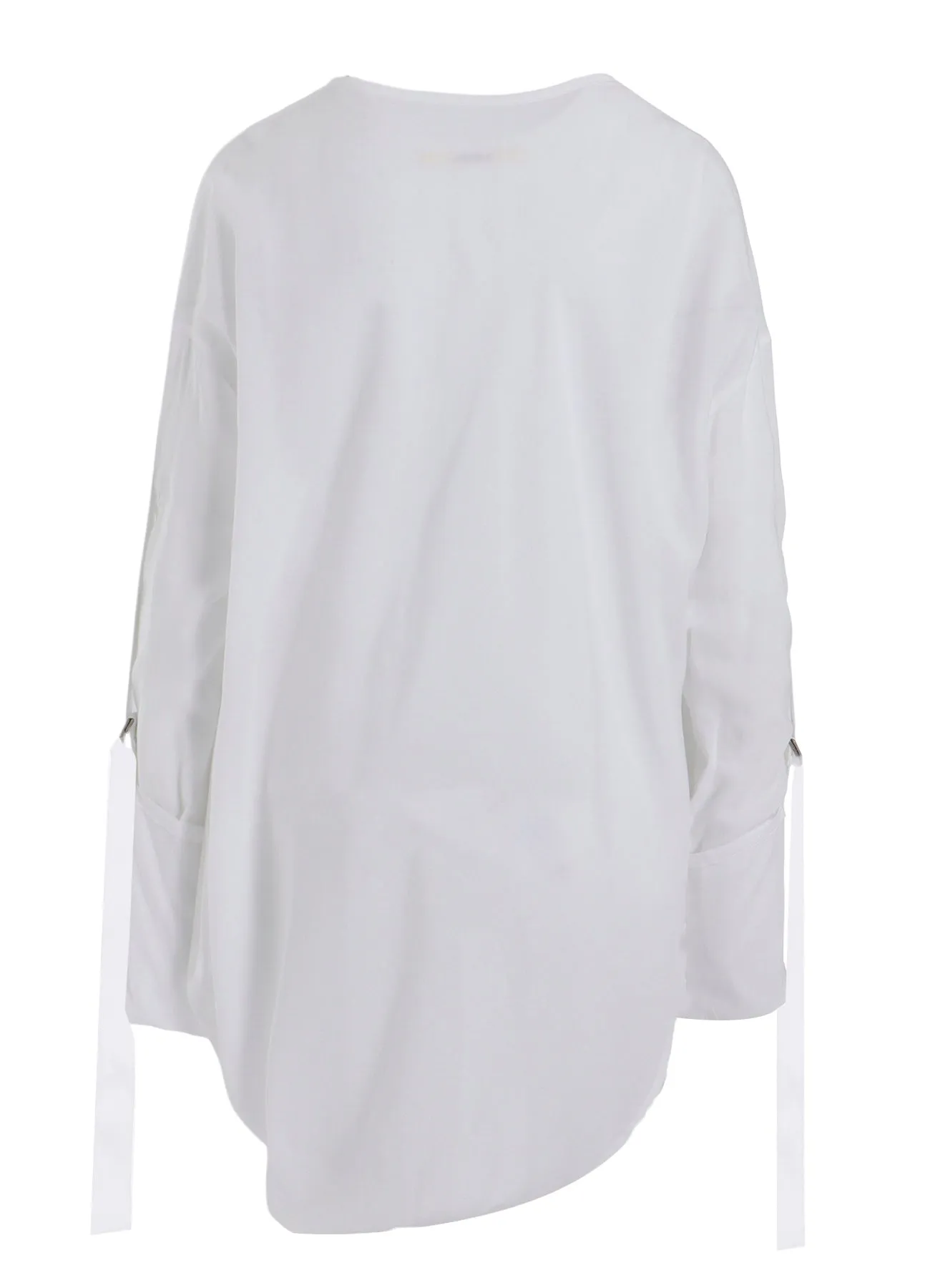 SOFT LAWN BLOUSE WITH D-RINGS sold by Yohji Yamamoto product image thumbnail 3