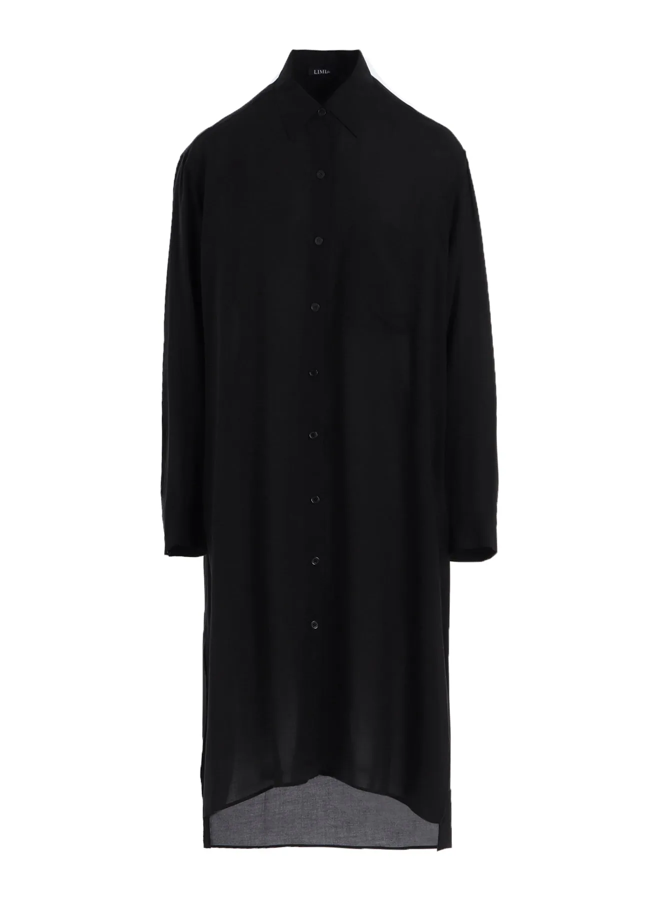 SOFT LAWN LONG SHIRT sold by Yohji Yamamoto product image thumbnail 2