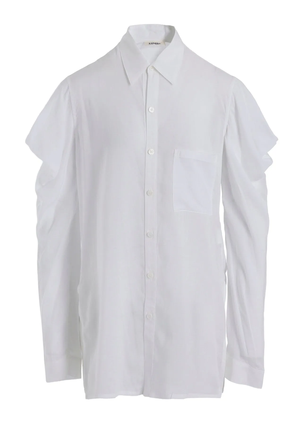 SOFT LAWN SHOULDER PUFF SHIRT sold by Yohji Yamamoto product image thumbnail 2