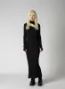COTTON RAYON RIB SLIT DRESS sold by Yohji Yamamoto