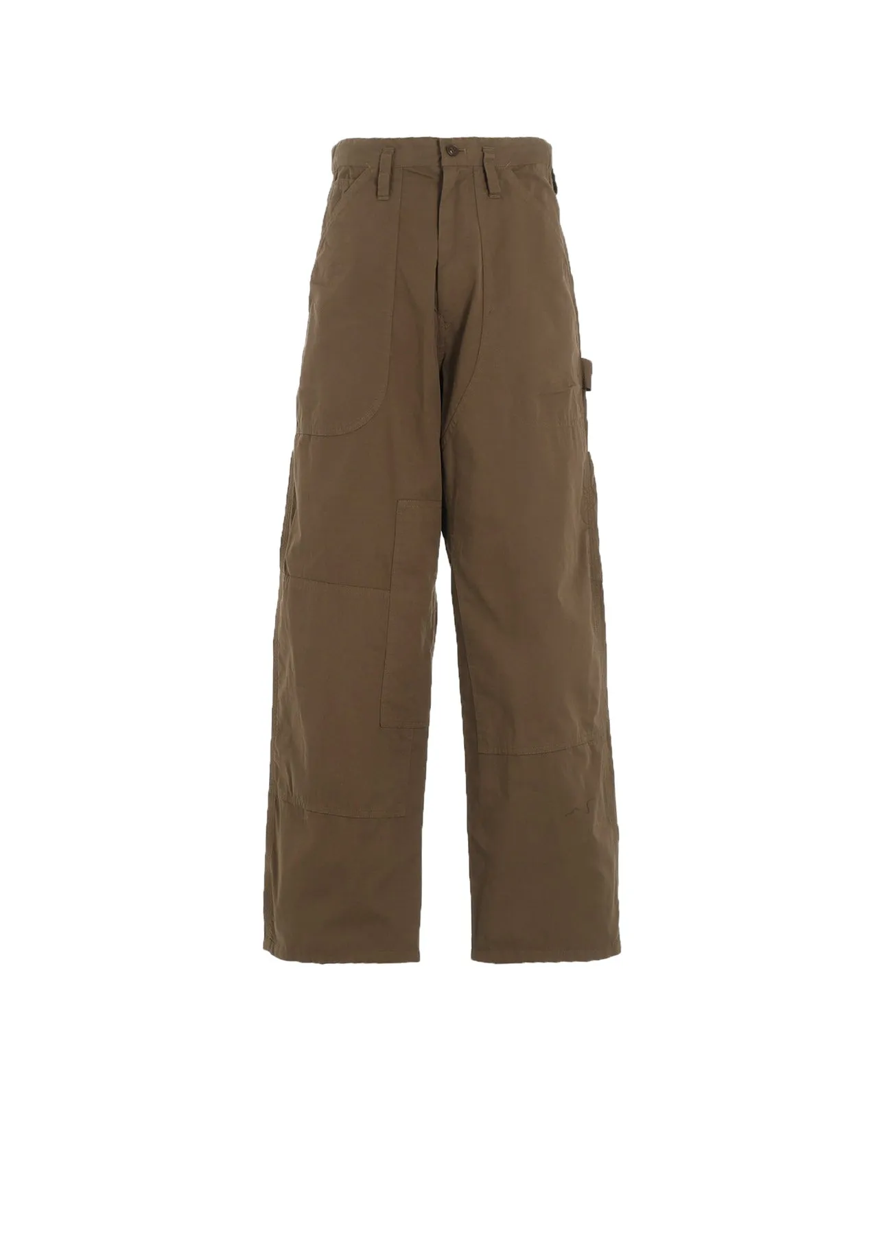 COTTON TWILL GARMENT DYE WORK PANTS sold by Yohji Yamamoto