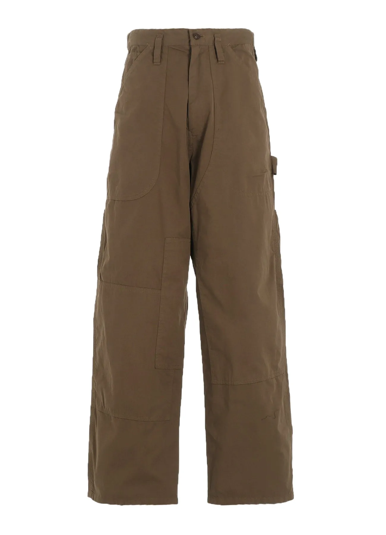 COTTON TWILL GARMENT DYE WORK PANTS sold by Yohji Yamamoto product image thumbnail 2