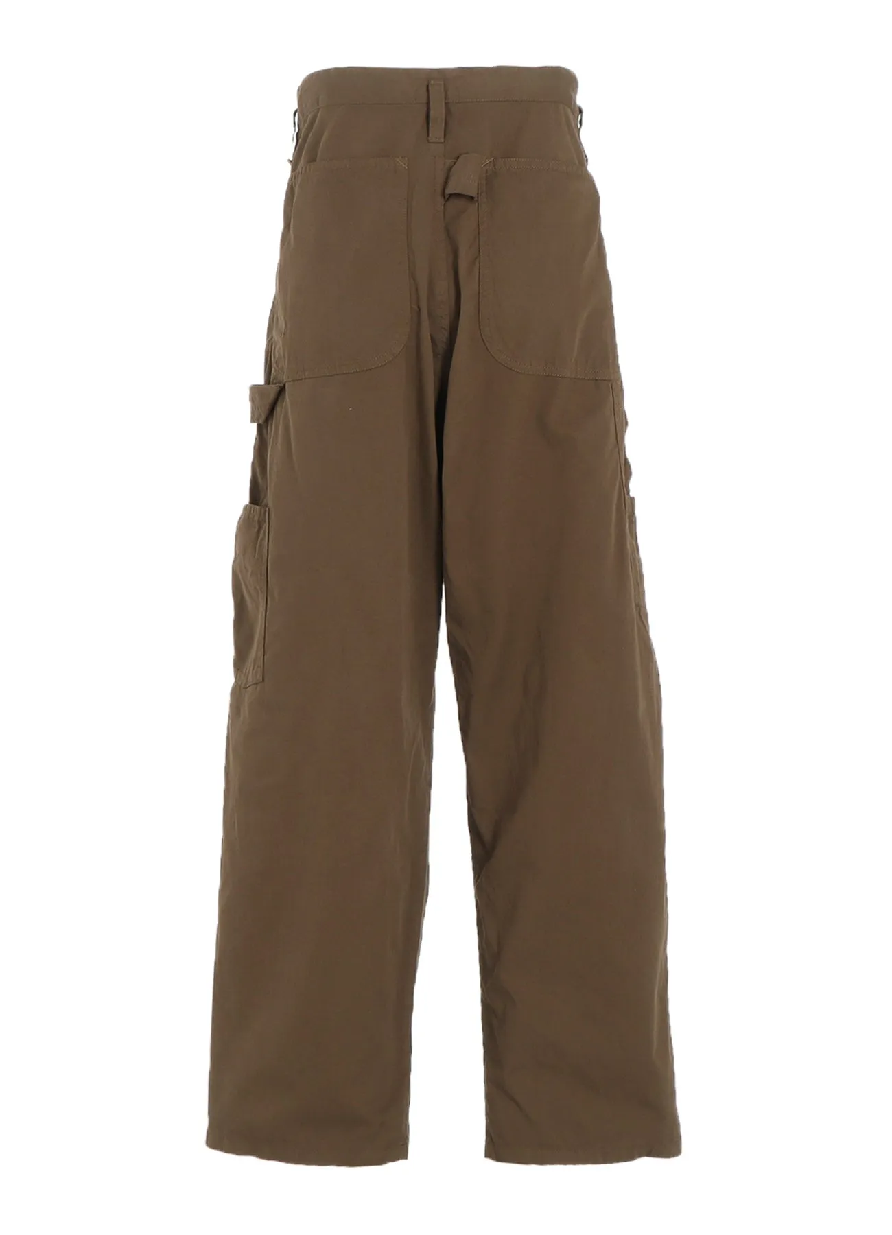 COTTON TWILL GARMENT DYE WORK PANTS sold by Yohji Yamamoto product image thumbnail 3