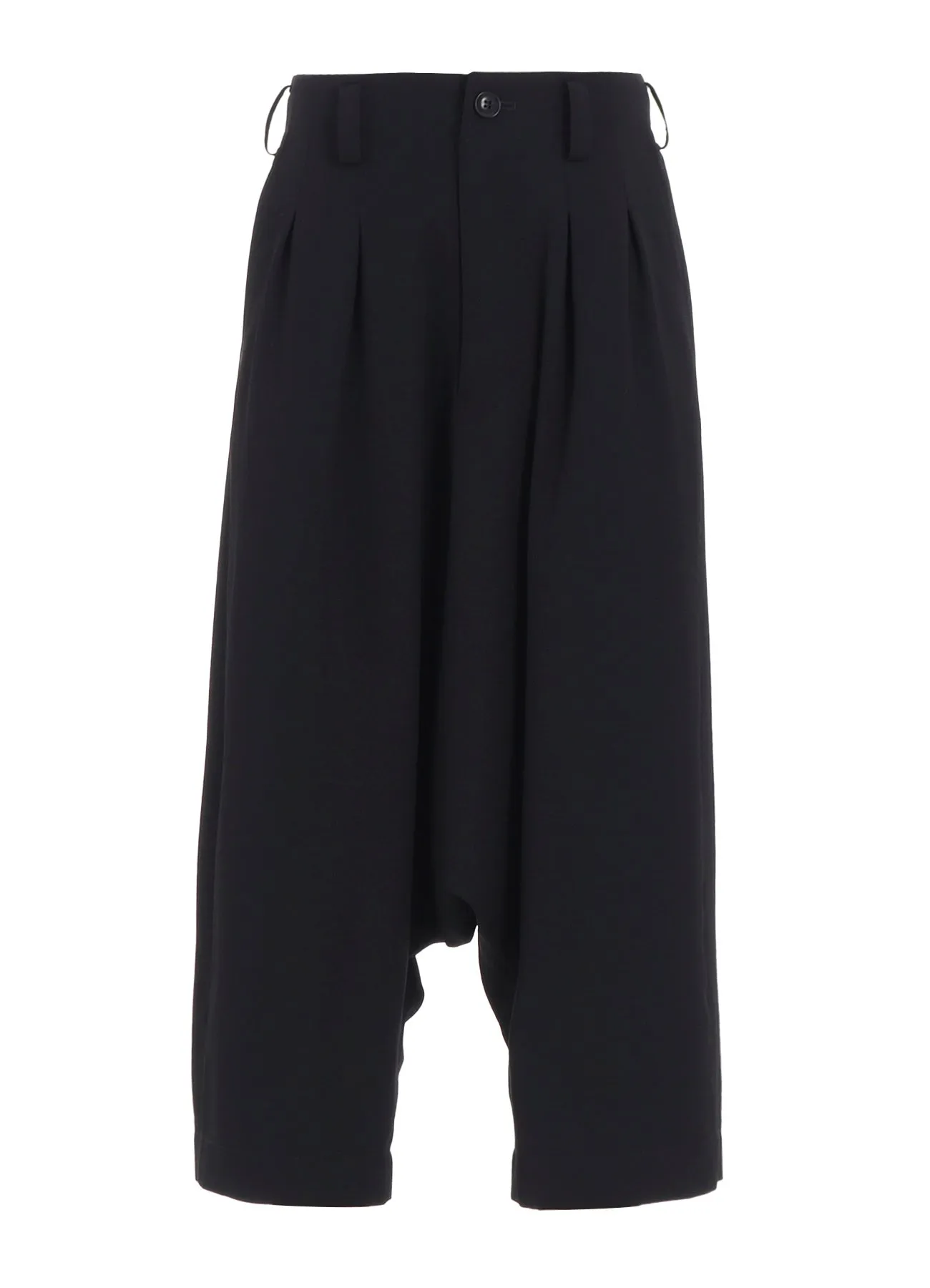 WOOL GABARDINE 2TUCK SAROUEL PANTS sold by Yohji Yamamoto product image thumbnail 2