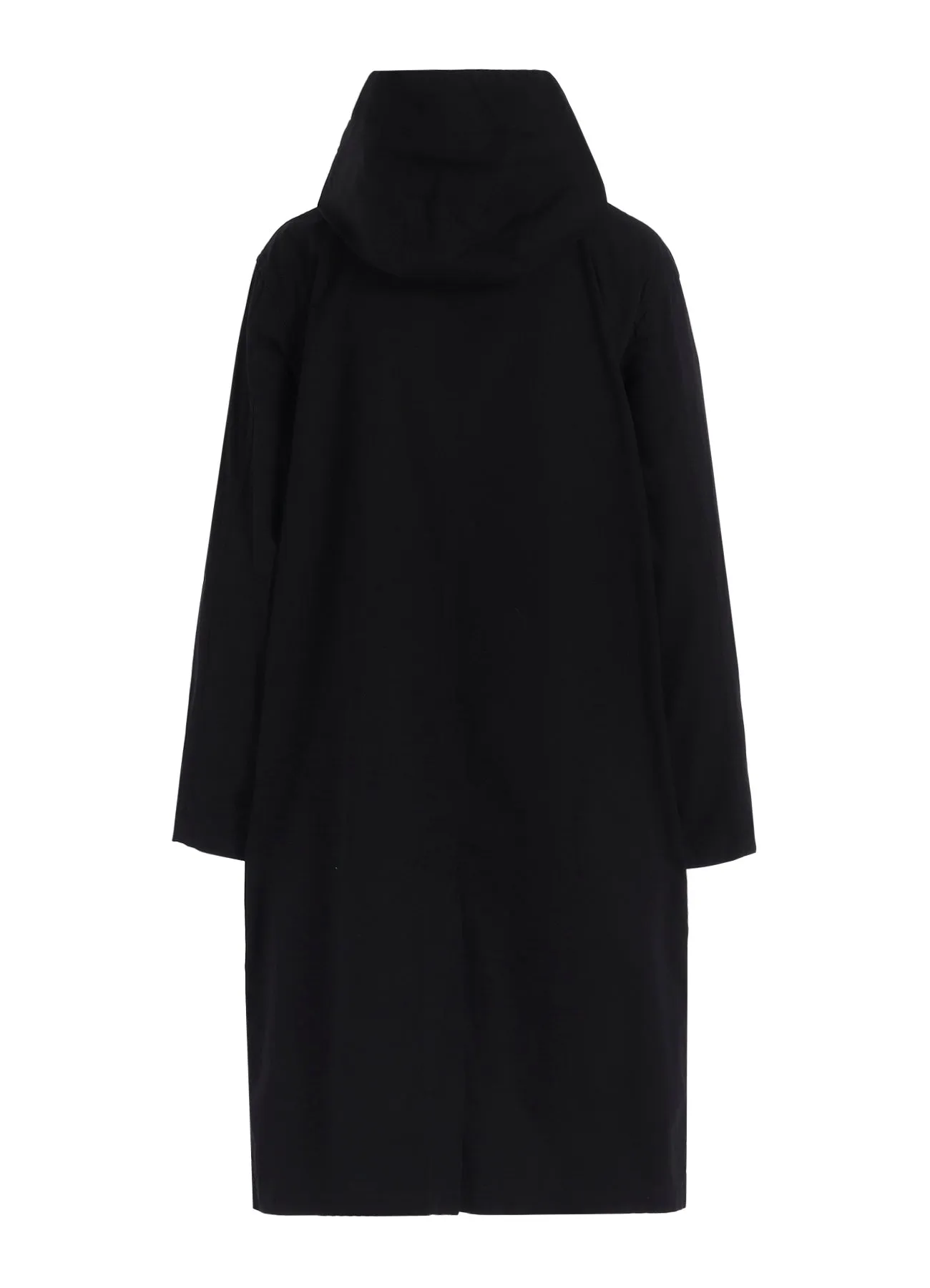 COTTON TWILL GARMENT DYE HOODIE COAT sold by Yohji Yamamoto product image thumbnail 4