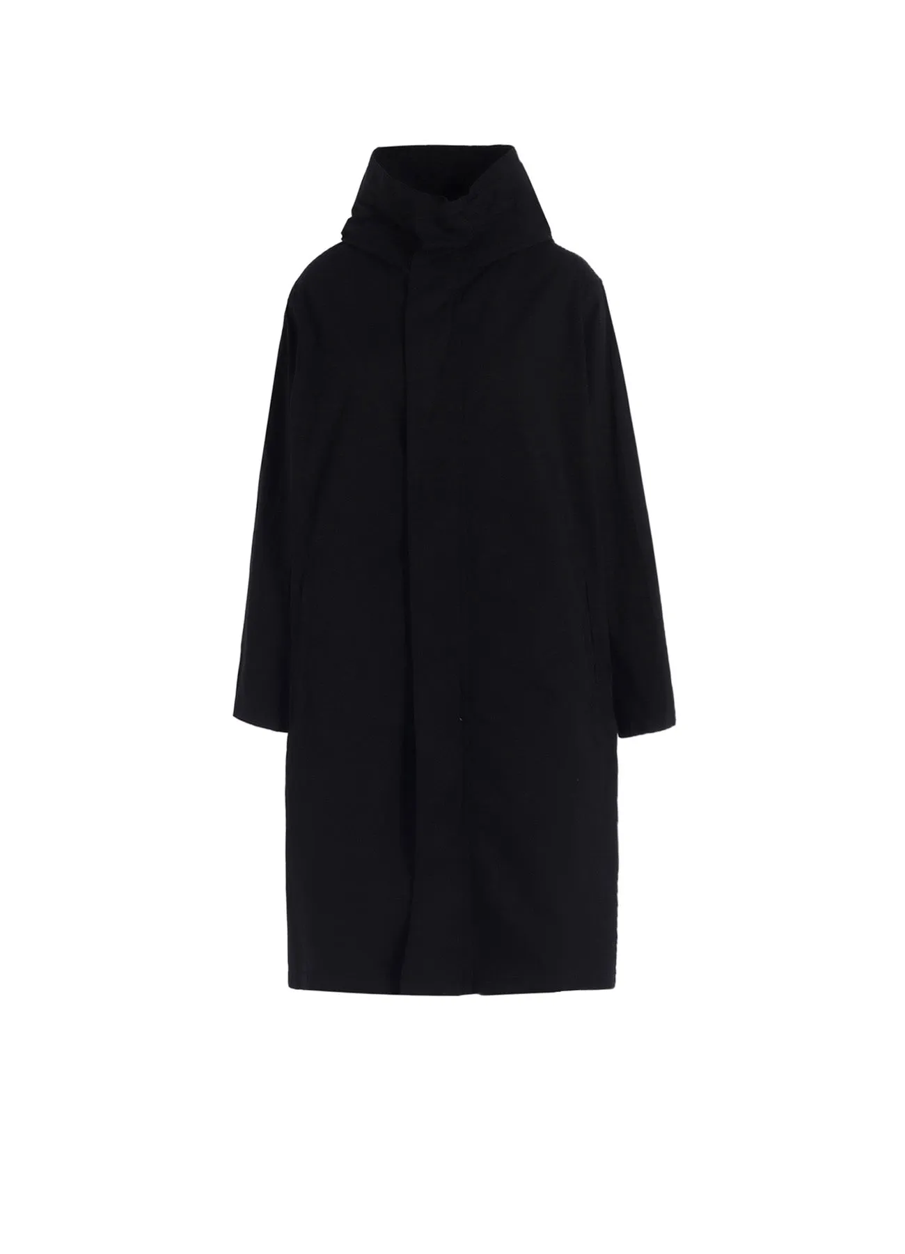 COTTON TWILL GARMENT DYE HOODIE COAT sold by Yohji Yamamoto