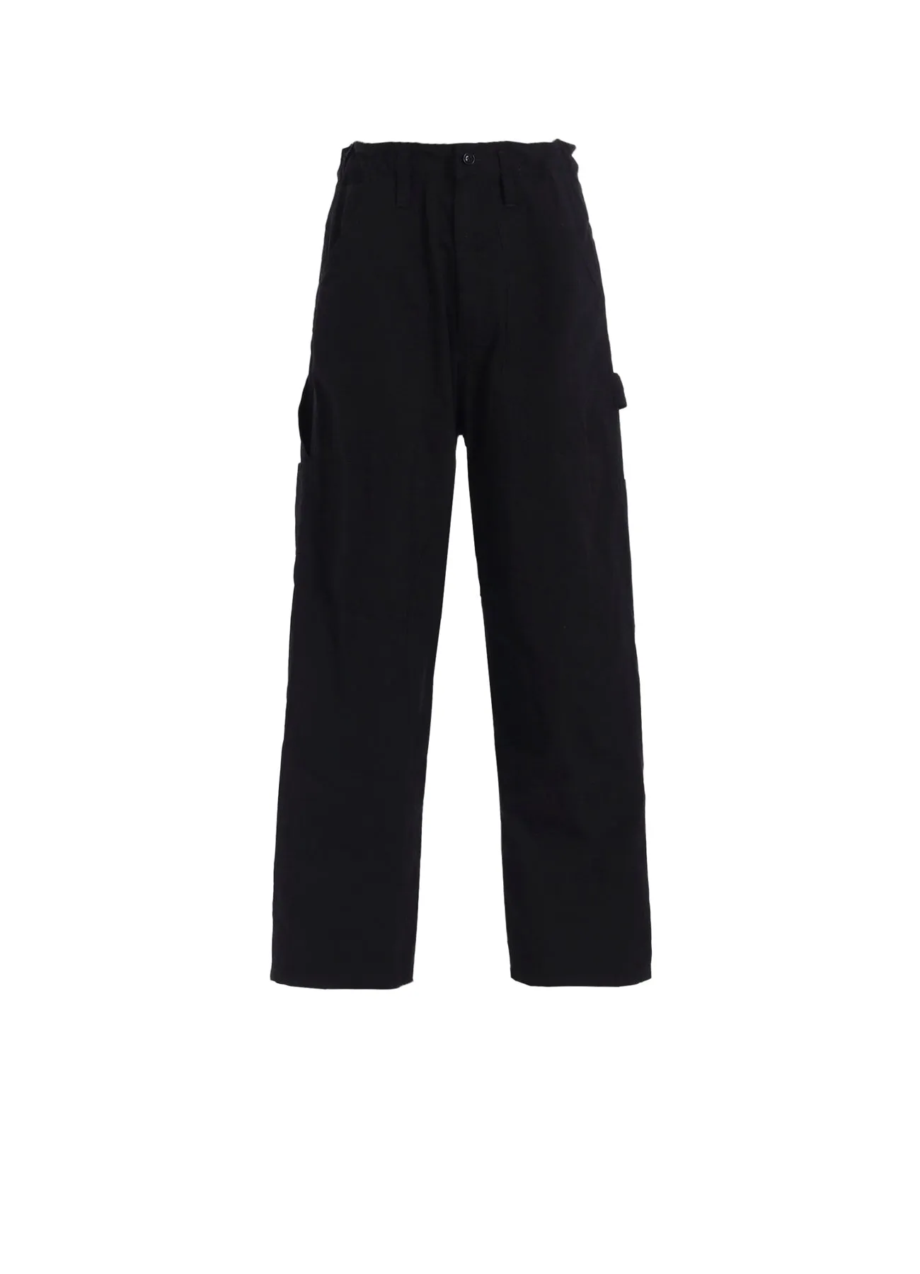 COTTON TWILL GARMENT DYE WORK PANTS sold by Yohji Yamamoto