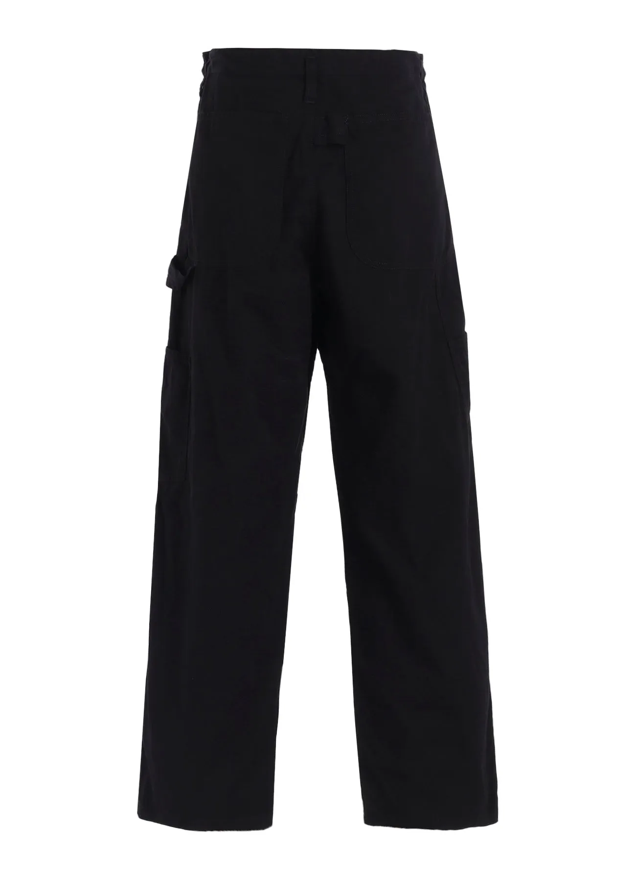 COTTON TWILL GARMENT DYE WORK PANTS sold by Yohji Yamamoto product image thumbnail 4