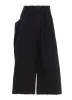 COTTON TWILL GARMENT DYE RIGHT SIDE DRAPE PANTS sold by Yohji Yamamoto