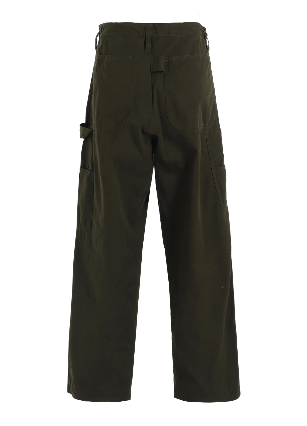COTTON TWILL GARMENT DYE WORK PANTS sold by Yohji Yamamoto product image thumbnail 4