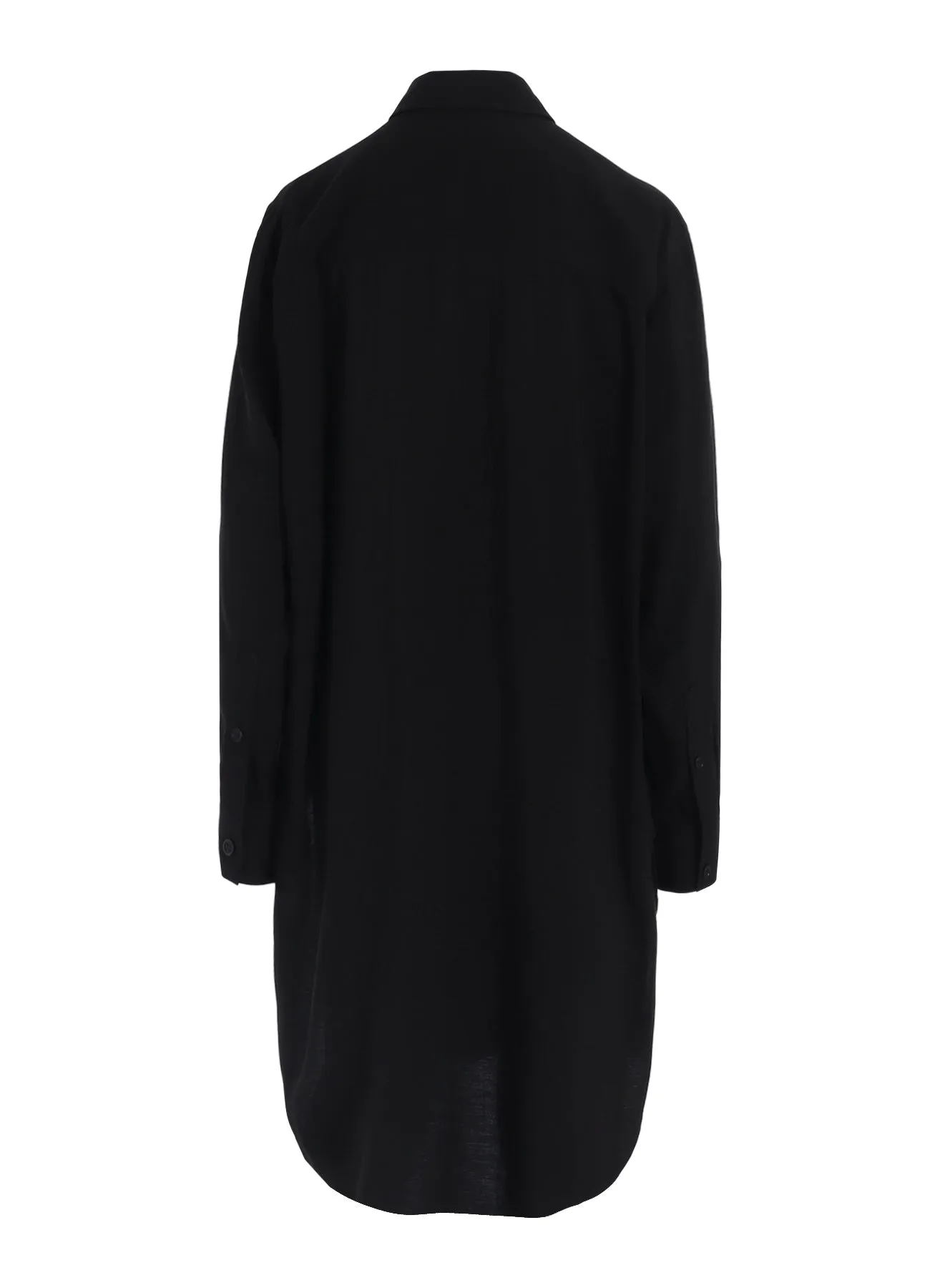 HARD-TWIST SERGELAYERED FRONT SHIRT sold by Yohji Yamamoto product image thumbnail 3