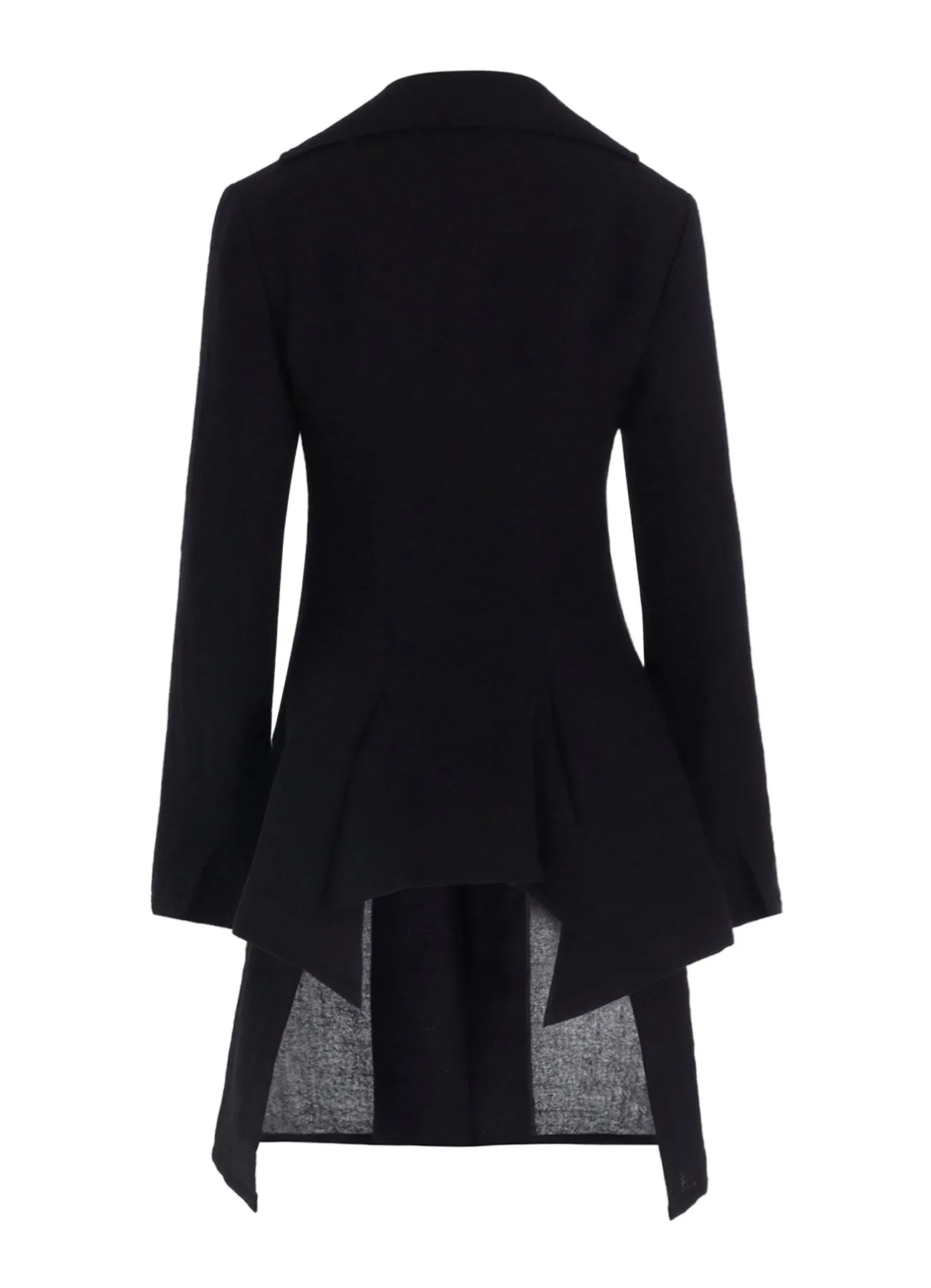 WOOL GAUZE FRILLED JACKET sold by Yohji Yamamoto product image thumbnail 3