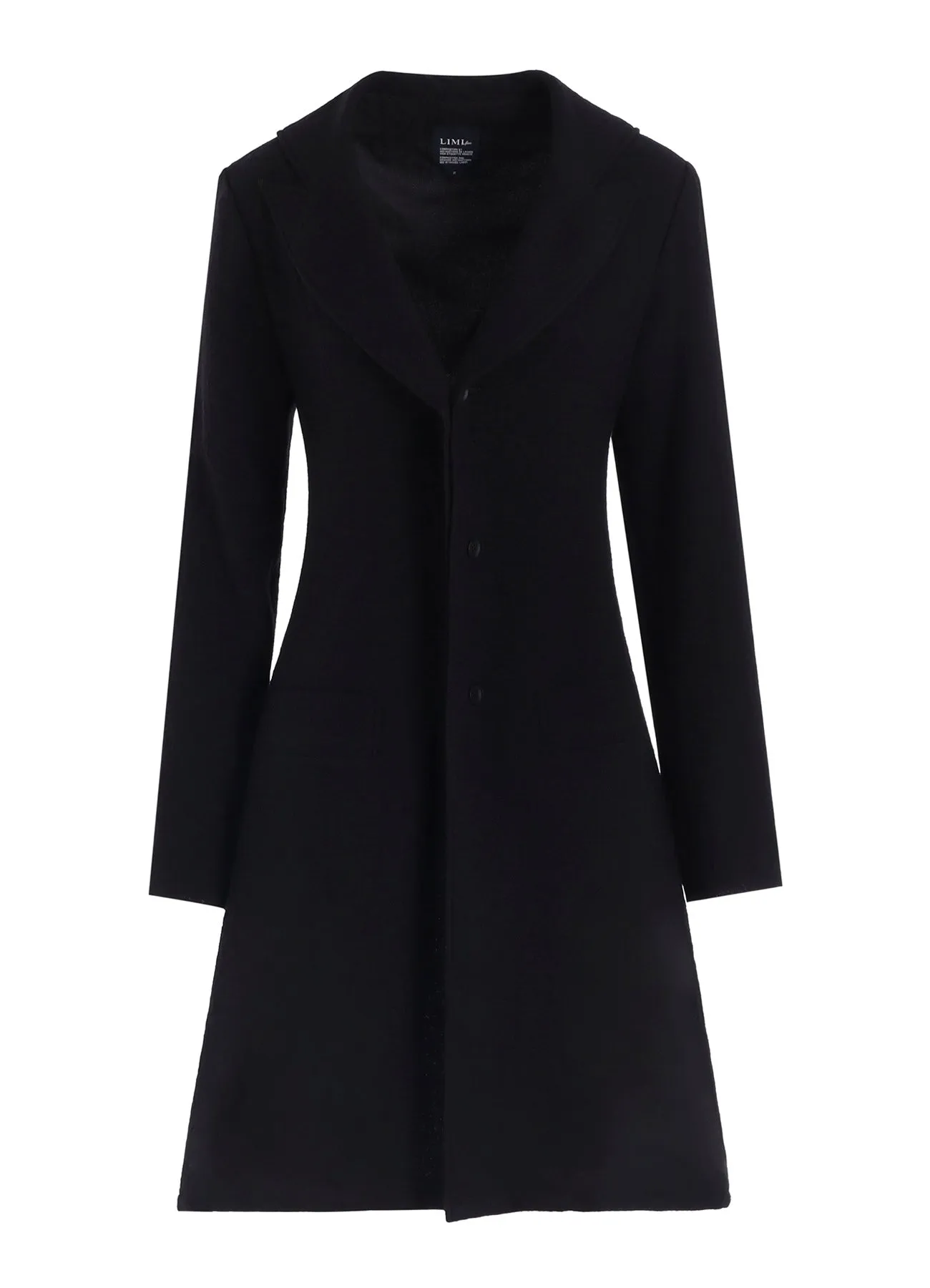 WOOL GAUZE FRILLED JACKET sold by Yohji Yamamoto product image thumbnail 2
