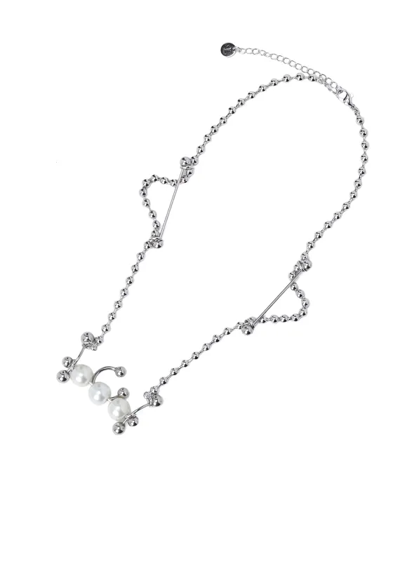 DOTS ALLOY DOTS CHAIN NECKLACE sold by Yohji Yamamoto