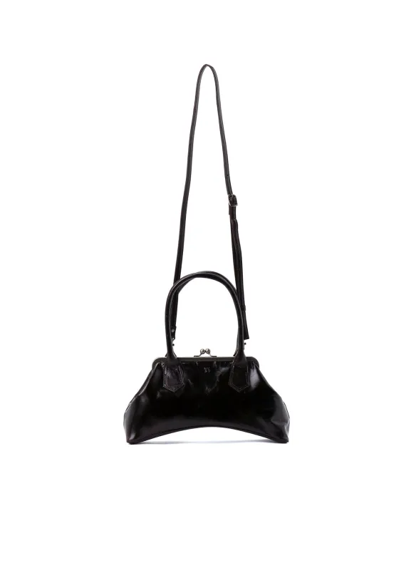 GLOSSY LEATHER CURVY BAG M sold by Yohji Yamamoto
