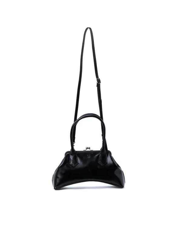GLOSSY LEATHER CURVY BAG M sold by Yohji Yamamoto