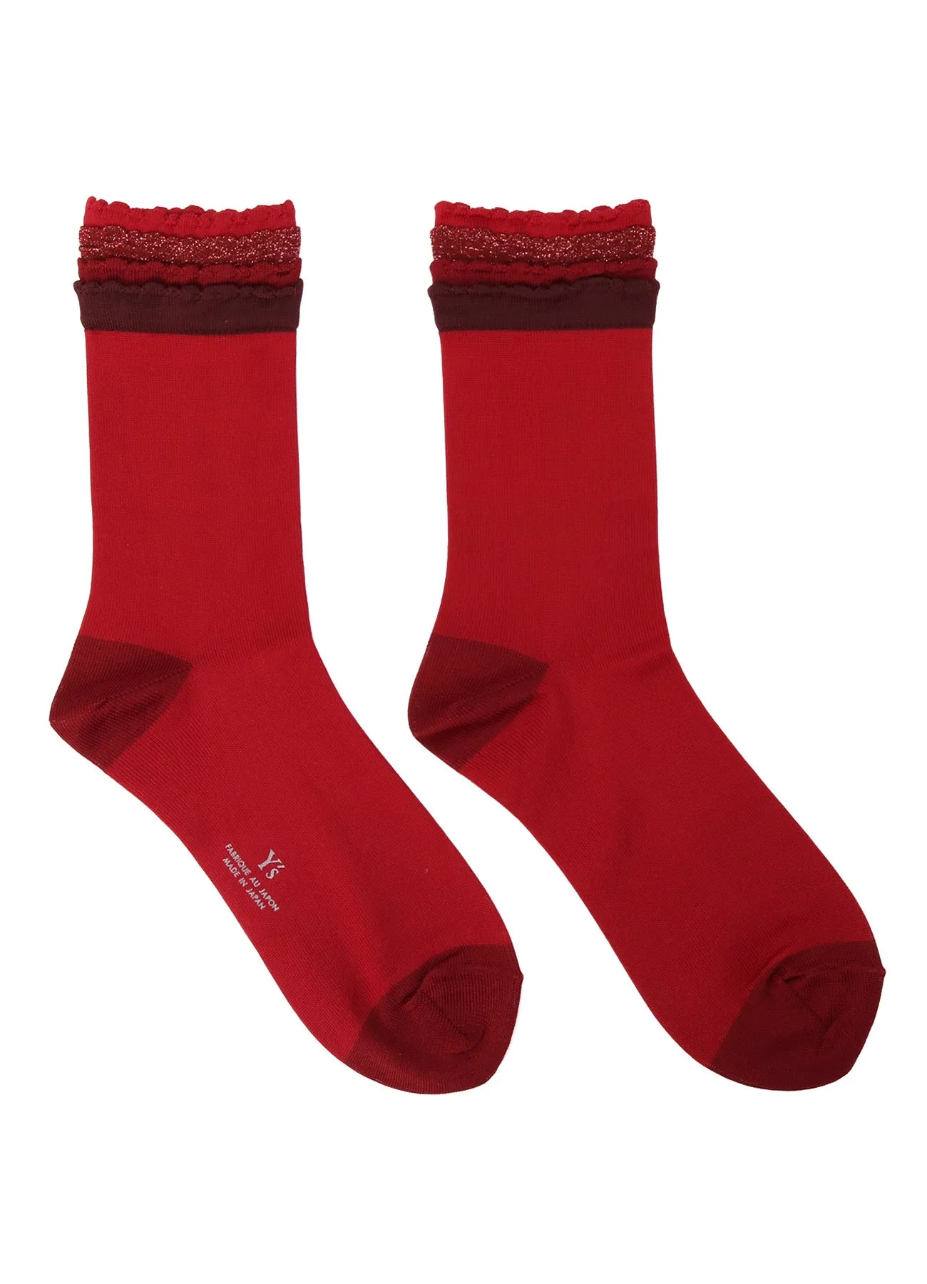 FRILLED SOCKS sold by Yohji Yamamoto product image thumbnail 3