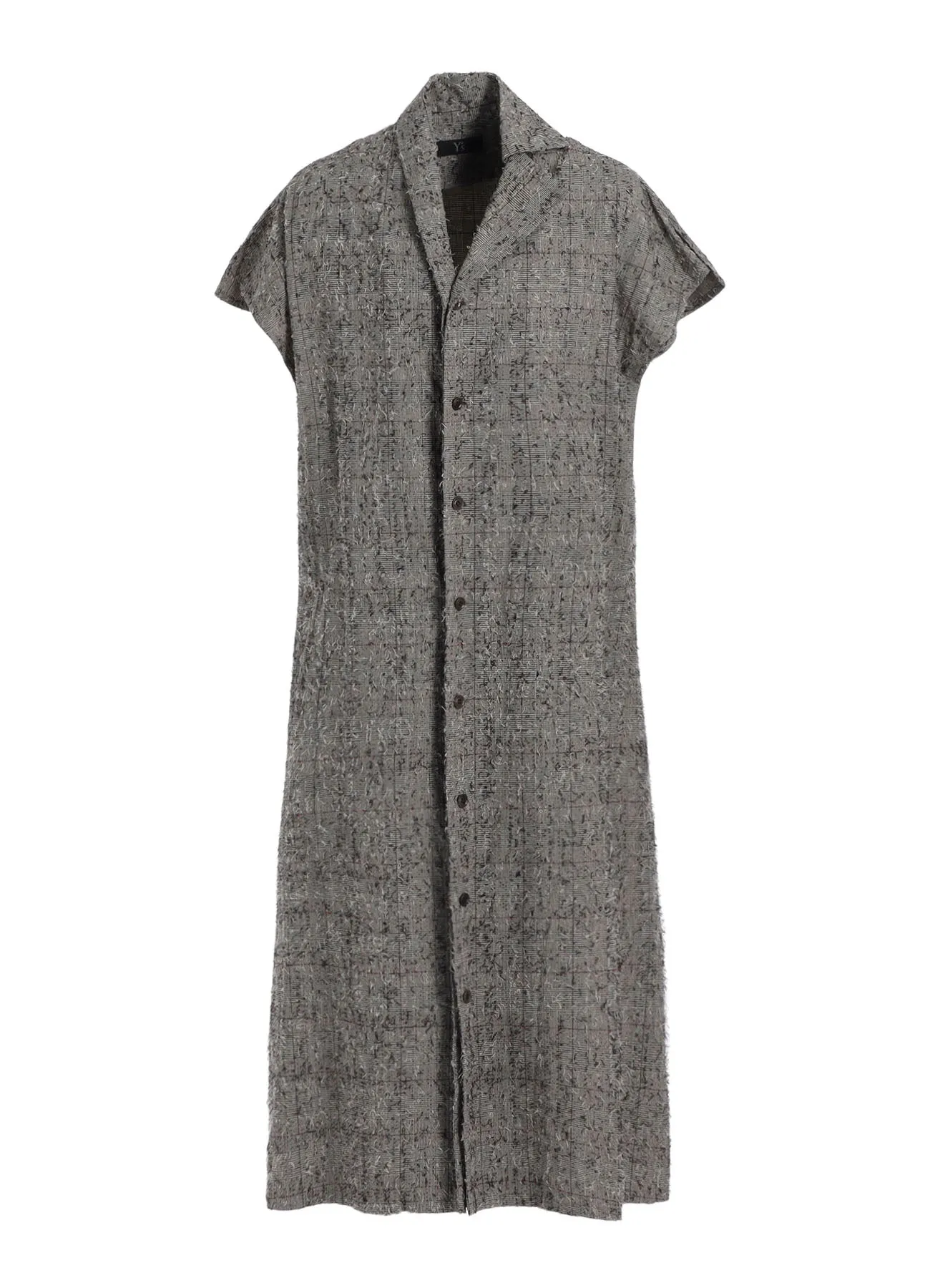 NEEDLE-PUNCHED FRENCH SLEEVE DRESS sold by Yohji Yamamoto product image thumbnail 2