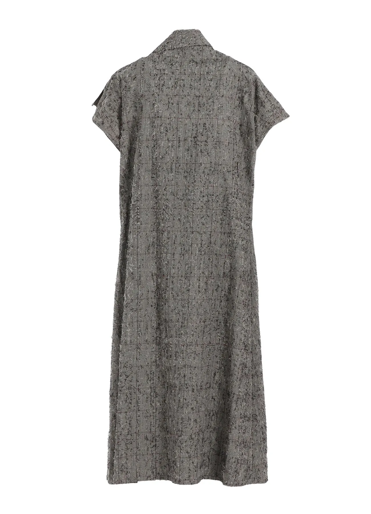 NEEDLE-PUNCHED FRENCH SLEEVE DRESS sold by Yohji Yamamoto product image thumbnail 3