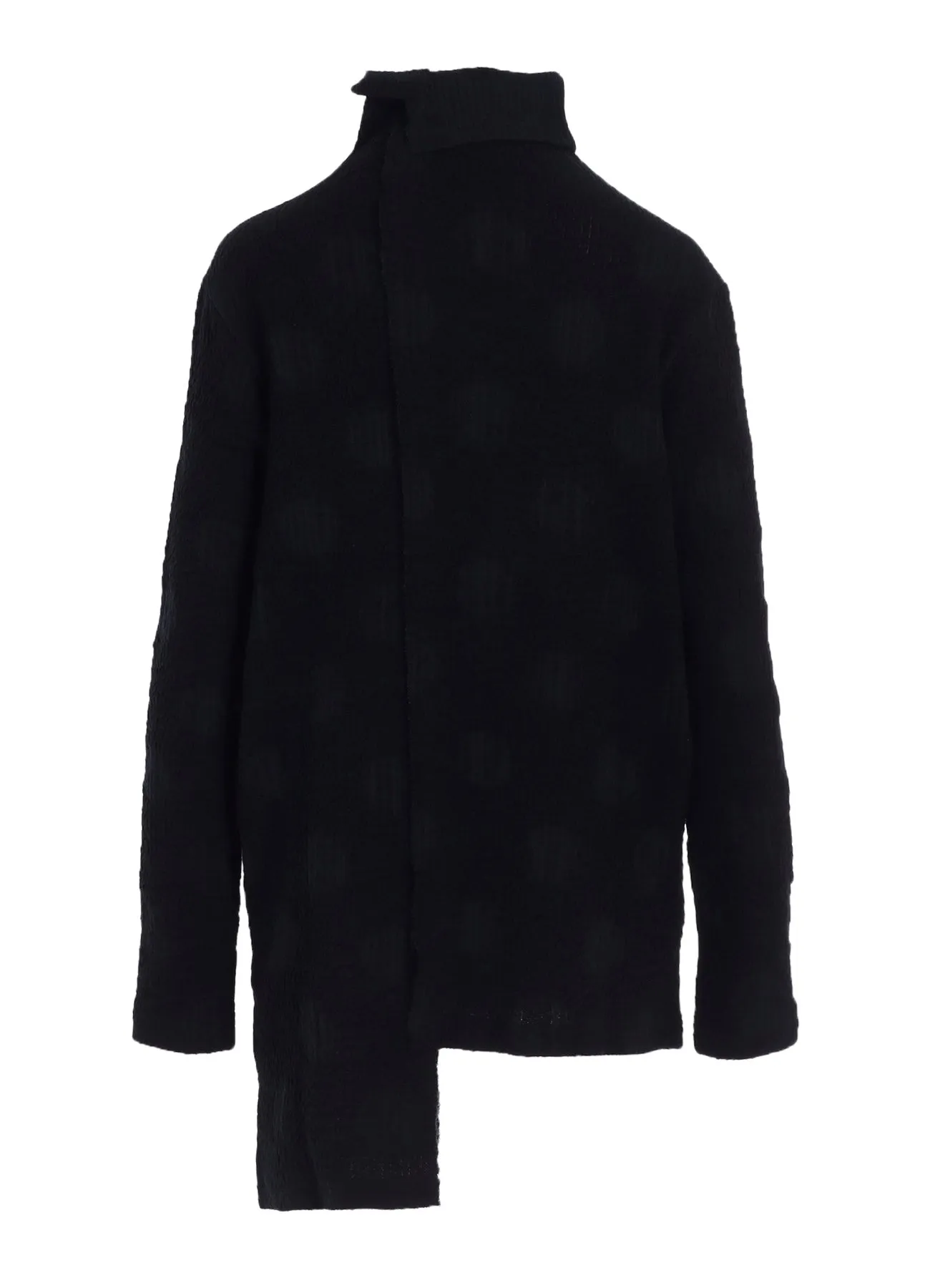 POLKA DOT JQ HIGH NECK ASYMMETRIC T sold by Yohji Yamamoto product image thumbnail 4