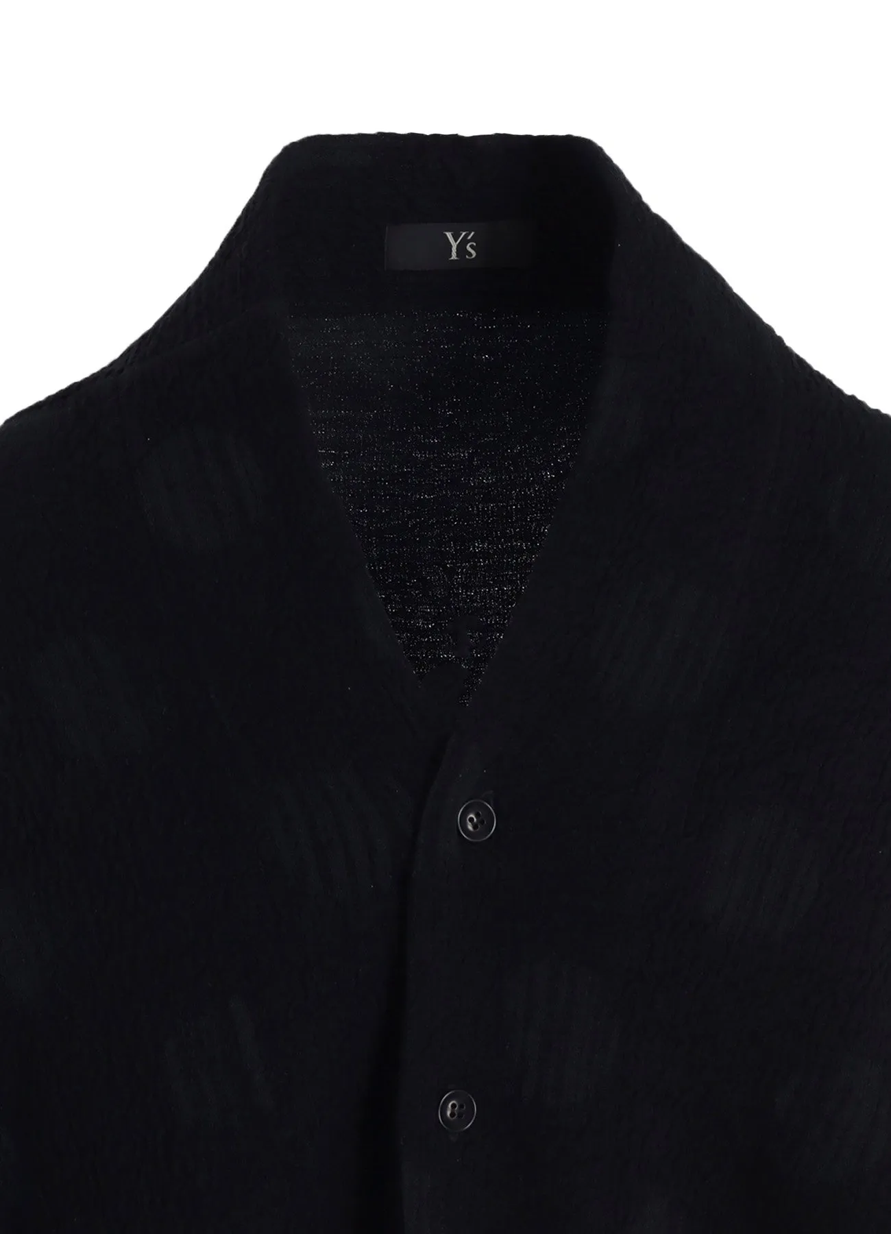 POLKA DOT JQ ASYMMETRIC CARDIGAN sold by Yohji Yamamoto product image thumbnail 5