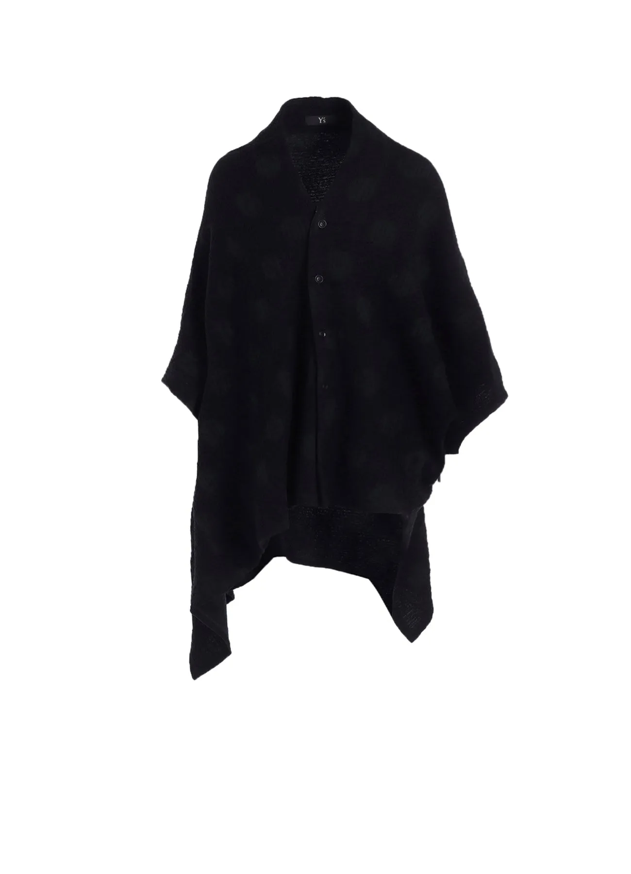 POLKA DOT JQ ASYMMETRIC CARDIGAN sold by Yohji Yamamoto