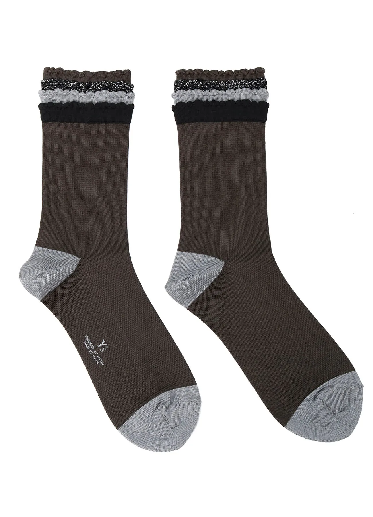 FRILLED SOCKS sold by Yohji Yamamoto product image thumbnail 3