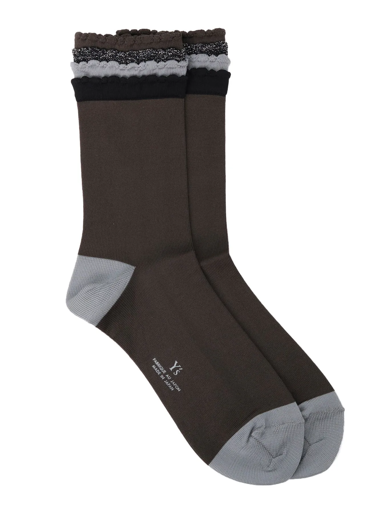 FRILLED SOCKS sold by Yohji Yamamoto product image thumbnail 2