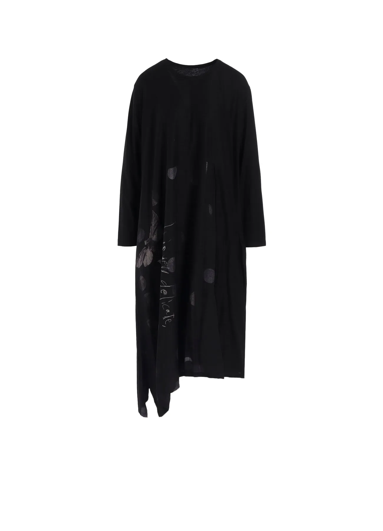 BUTTERFLY-PRINT SLEEVELESS DRESS sold by Yohji Yamamoto