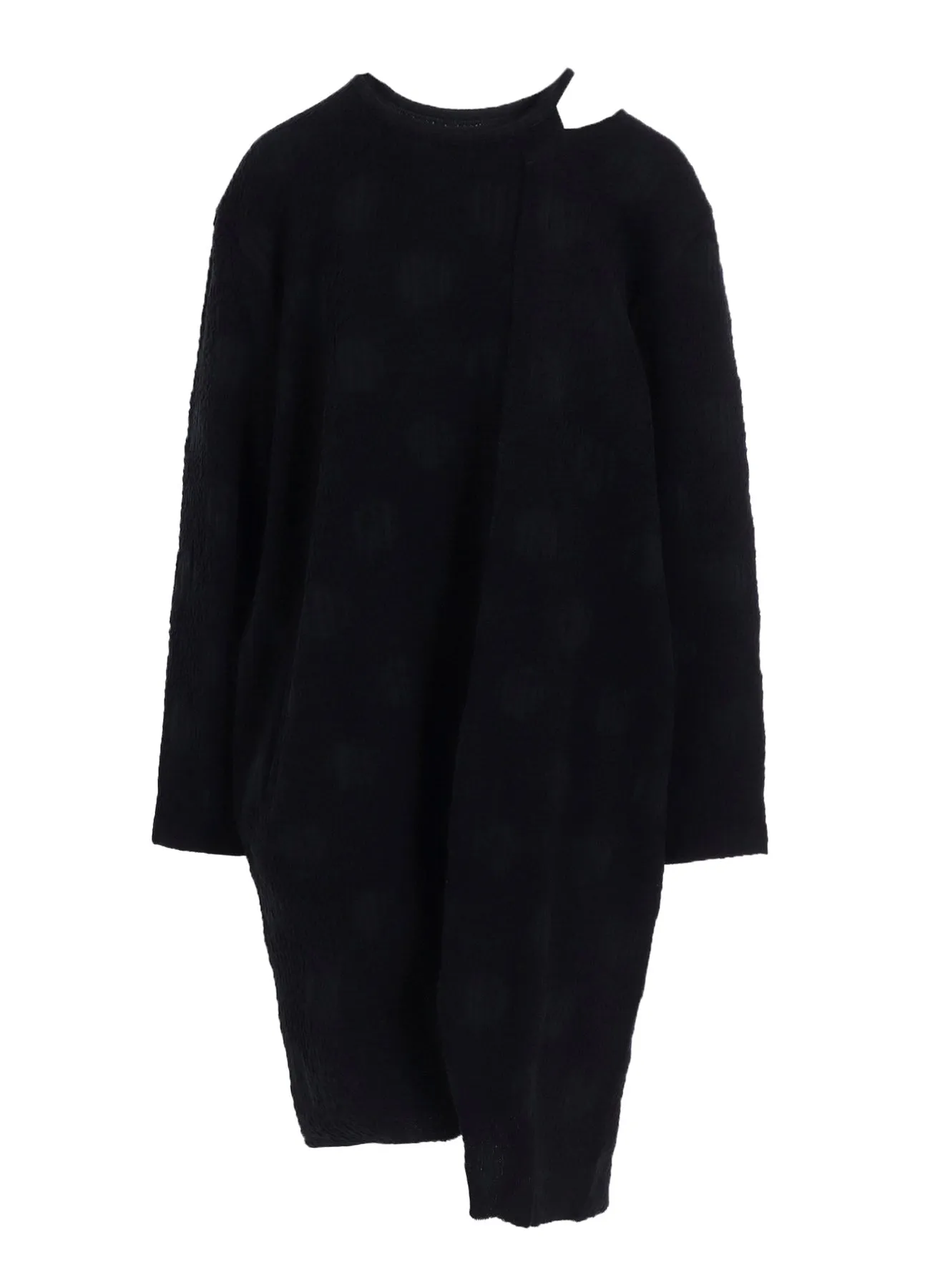 POLKA DOT JQ LEFT SIDE SLIDED LONG T sold by Yohji Yamamoto product image thumbnail 2
