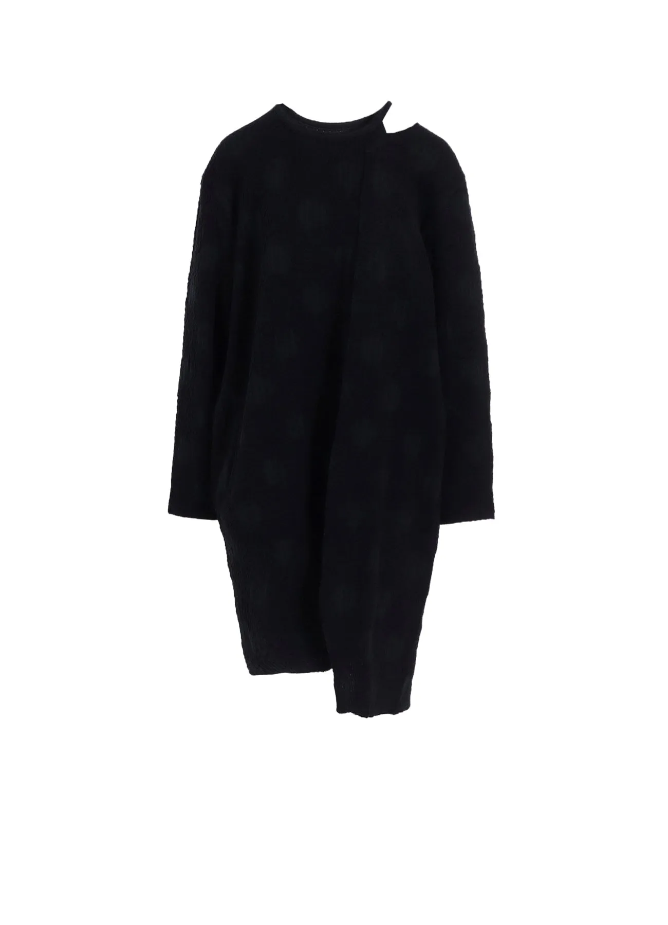 POLKA DOT JQ LEFT SIDE SLIDED LONG T sold by Yohji Yamamoto