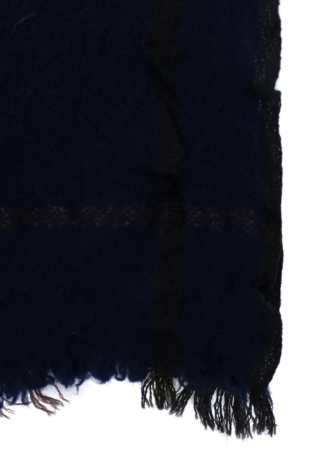 W PLAID FRILL SCARF sold by Yohji Yamamoto product image thumbnail 4