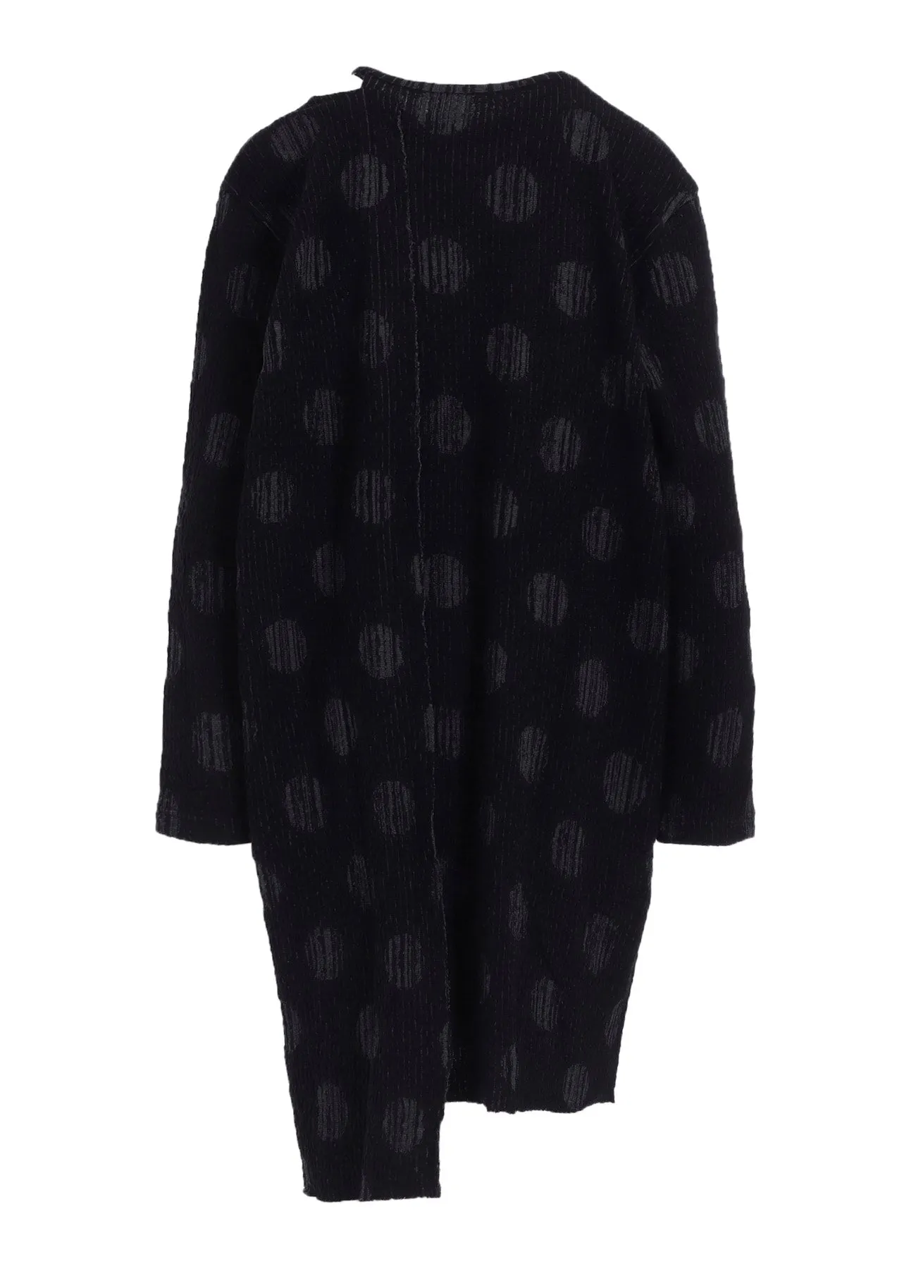POLKA DOT JQ LEFT SIDE SLIDED LONG T sold by Yohji Yamamoto product image thumbnail 4