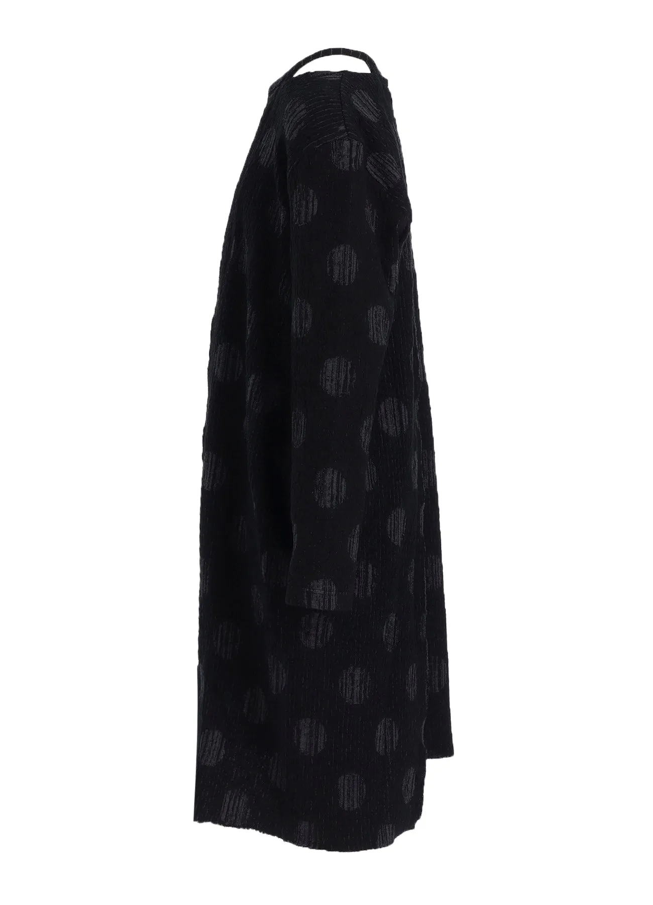 POLKA DOT JQ LEFT SIDE SLIDED LONG T sold by Yohji Yamamoto product image thumbnail 3