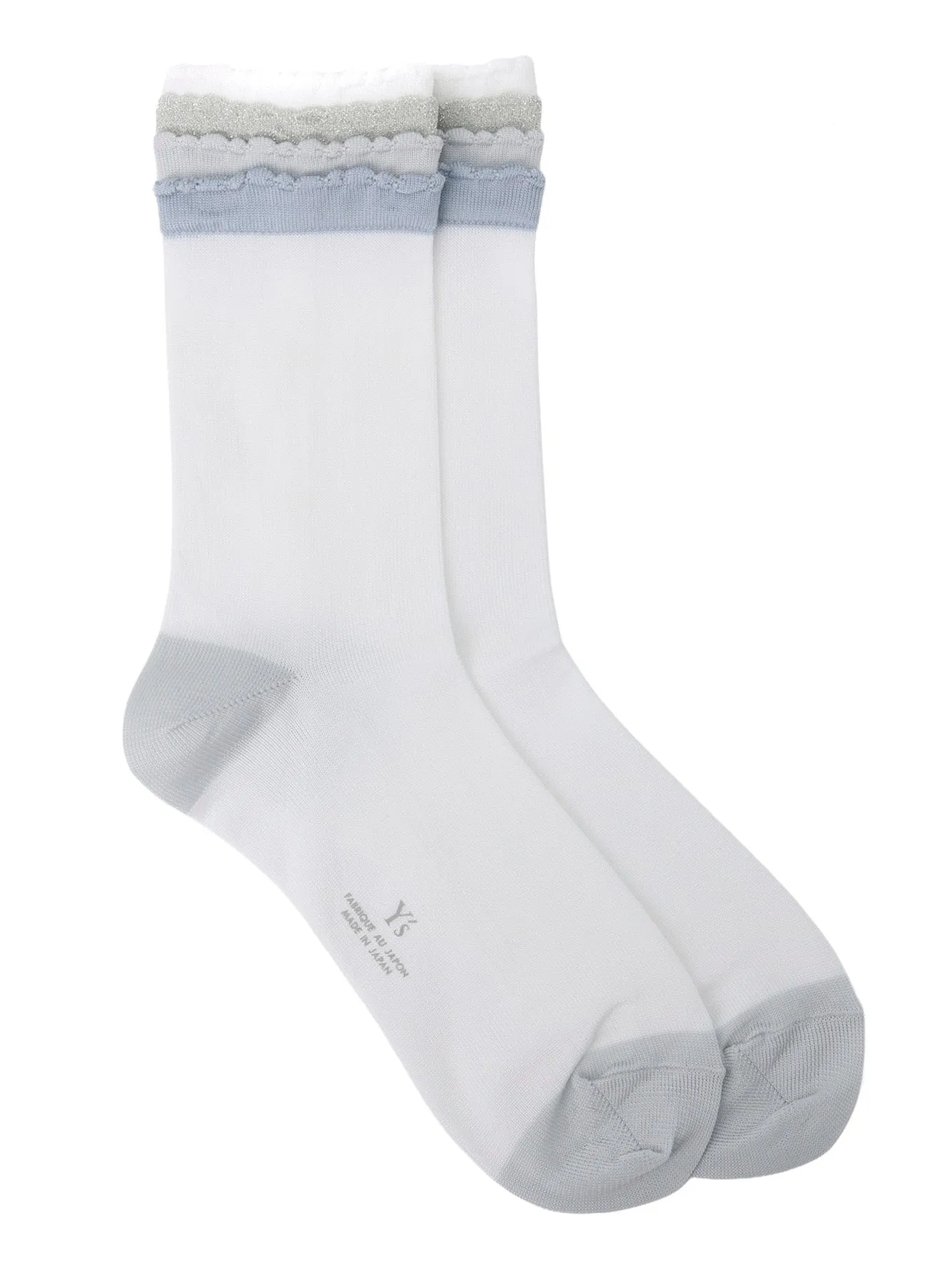 FRILLED SOCKS sold by Yohji Yamamoto product image thumbnail 2