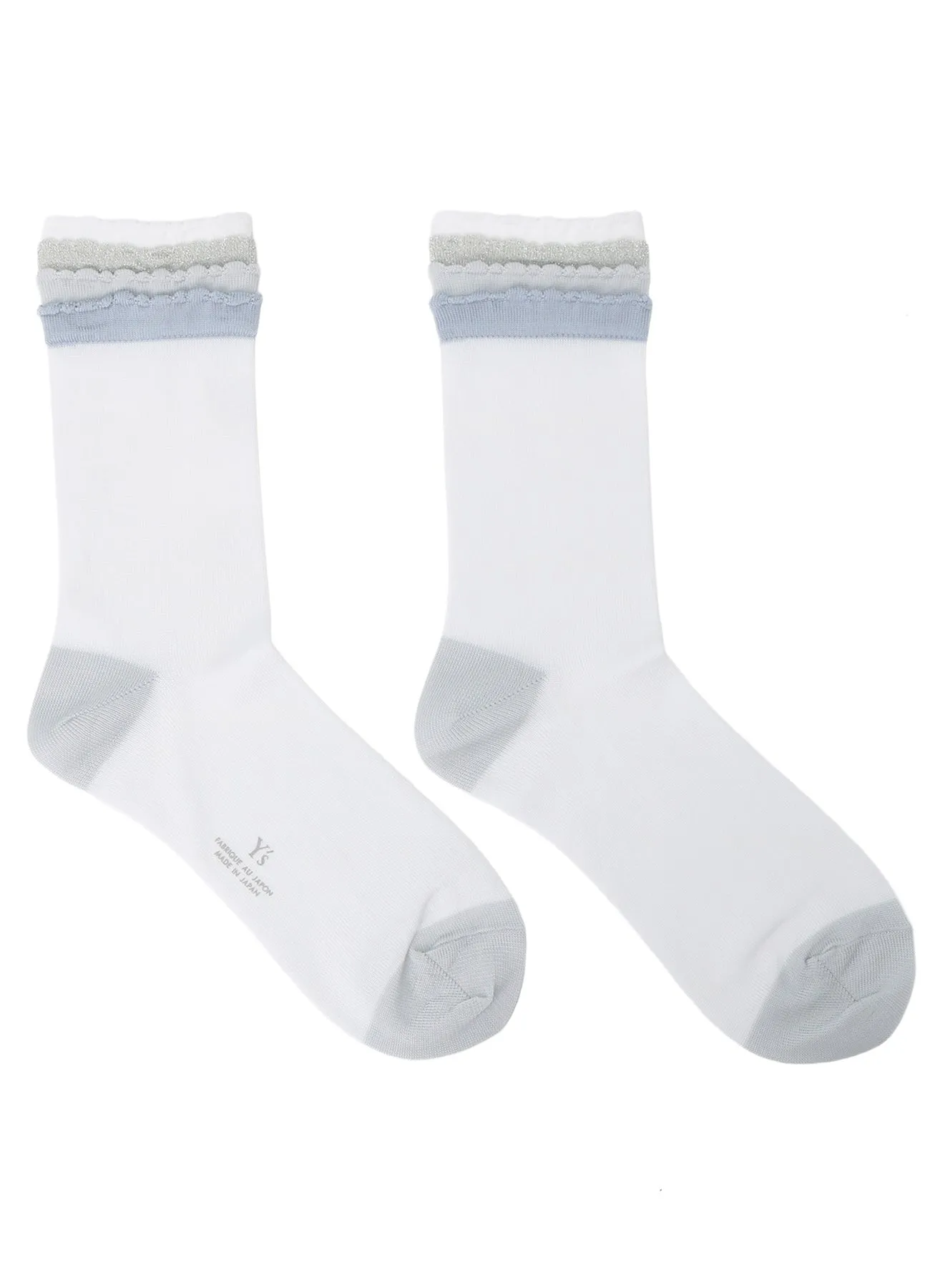 FRILLED SOCKS sold by Yohji Yamamoto product image thumbnail 3